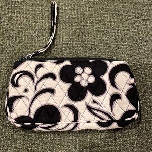 Vera Bradley quilted wristlet